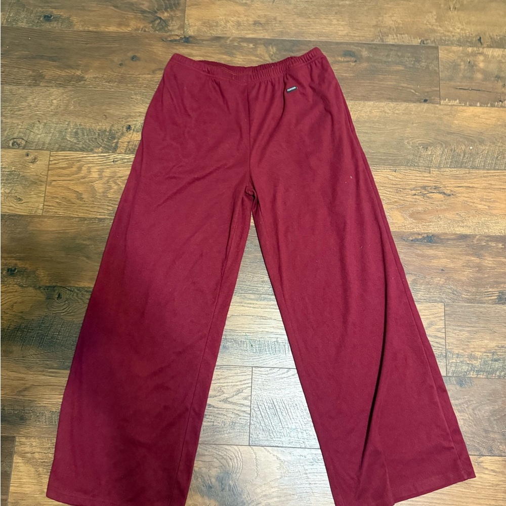 Kids Burgundy Sweatpants